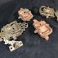 Ice Box Hardware, Vintage Latch Door Hinge, Salvage Cooler Chest Handle Lock L,