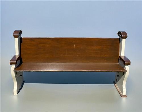 Church Pew - Vintage Wooden Church Pew, 5' 2" Porch Bench, Entry Foyer, Dining Seating, C4 by The Old Grainery (antique, a...