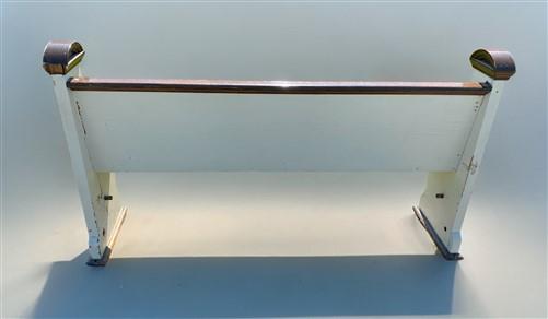 Church Pew - Vintage Wooden Church Pew, 5' 2" Porch Bench, Entry Foyer, Dining Seating, C4 by The Old Grainery (antique, a...