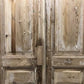 Antique French Double Doors (39.75x93) European Thick Molding Design B108
