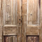 Antique French Double Doors (39.5x92.5) European Thick Molding Design B110