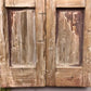 Antique French Double Doors (39.5x92.5) European Thick Molding Design B110