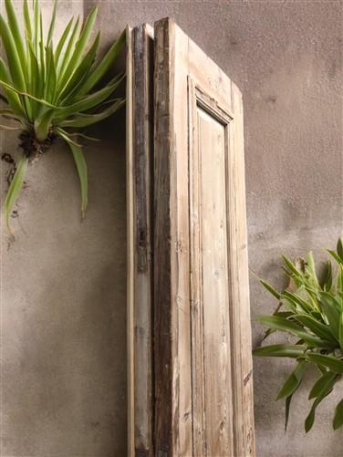 Antique French Double Doors (39.5x92.5) European Thick Molding Design B110