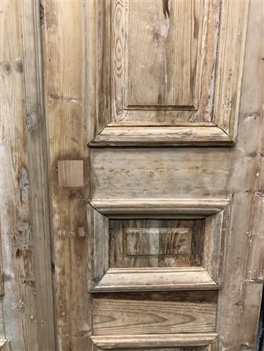 Antique French Double Doors (39.75x96.5) European Thick Molding Design B111