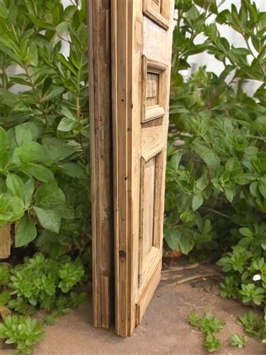 Antique French Double Doors (39.75x96.5) European Thick Molding Design B111