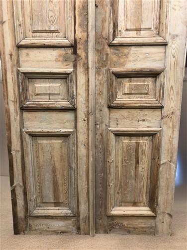 Antique French Double Doors (39.5x95.75) European Thick Molding Design B115