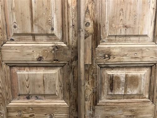 Antique French Double Doors (39.5x95.75) European Thick Molding Design B115