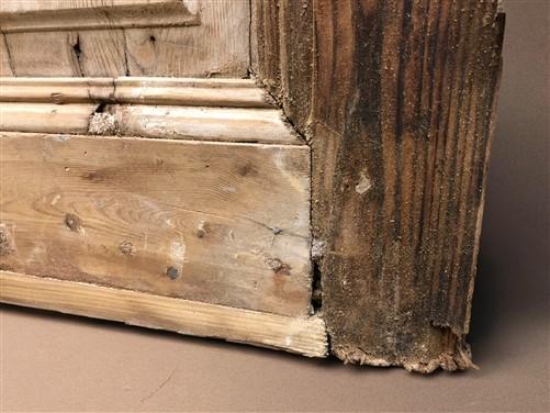 Antique French Double Doors (39.5x95.75) European Thick Molding Design B115