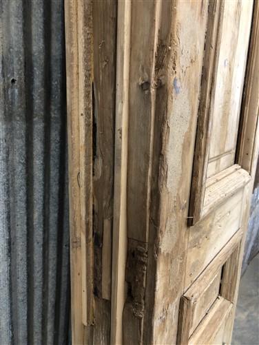 Antique French Double Doors (39.5x95.75) European Thick Molding Design B115