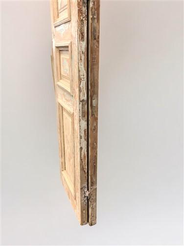 Antique French Double Doors (43.5x95.5) European Thick Molding Design B117