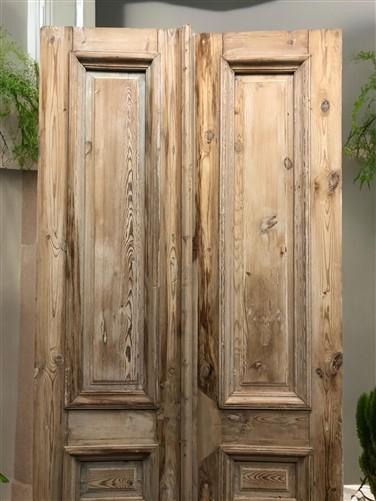 Antique French Double Doors (39x95.75) European Thick Molding Design B119