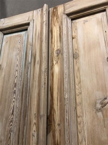 Antique French Double Doors (39x95.75) European Thick Molding Design B119