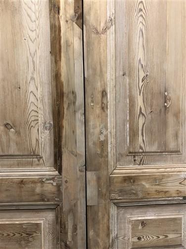 Antique French Double Doors (39x95.75) European Thick Molding Design B119