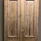 Antique French Double Doors (37x85.75) European Thick Molding Design B120