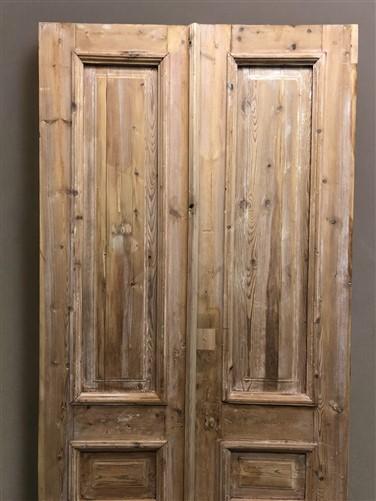 Antique French Double Doors (37x85.75) European Thick Molding Design B120