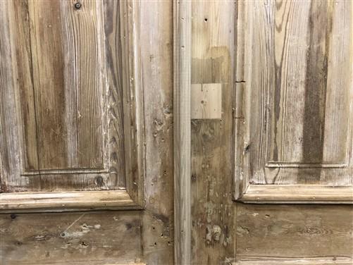 Antique French Double Doors (37x85.75) European Thick Molding Design B120