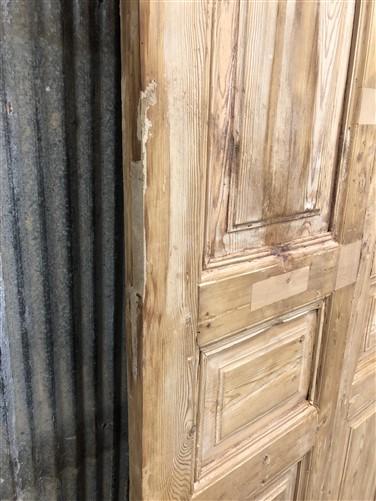 Antique French Double Doors (37x85.75) European Thick Molding Design B120
