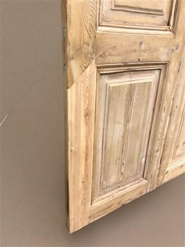 Antique French Double Doors (37x85.75) European Thick Molding Design B120