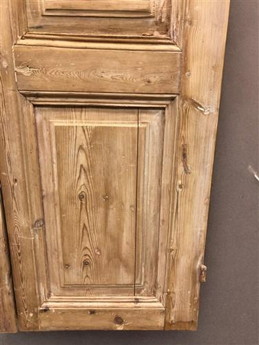 Antique French Double Doors (37x85.75) European Thick Molding Design B120