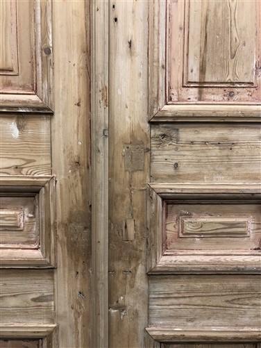 Antique French Double Doors (40x96) European Thick Molding Design B121