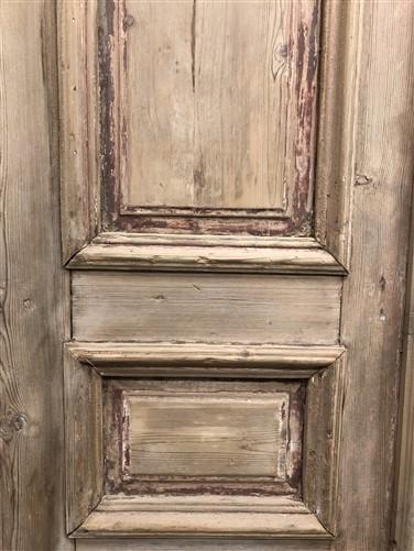 Antique French Double Doors (43x91.5) European Thick Molding Design B126