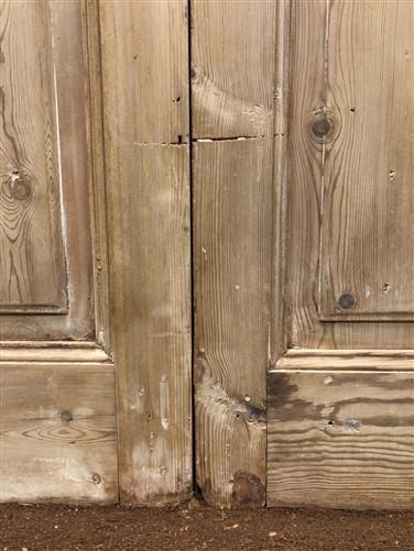 Antique French Double Doors (43x91.5) European Thick Molding Design B126