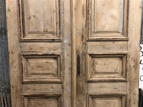 Antique French Double Doors (43.5x93) European Thick Molding Design B127