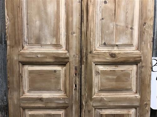 Antique French Double Doors (43.5x93) European Thick Molding Design B127