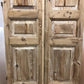 Antique French Double Doors (42.5x91) Raised Panel Doors, European Doors A551