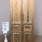 Antique French Double Doors (42.5x91) Raised Panel Doors, European Doors A551