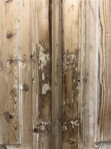 Antique French Double Doors (42.5x91) Raised Panel Doors, European Doors A551