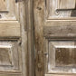 Antique French Double Doors (42.5x91) Raised Panel Doors, European Doors A551