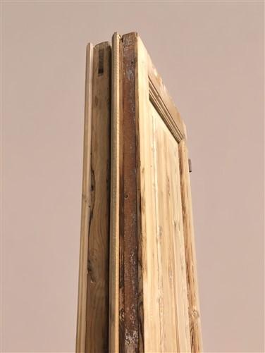 Antique French Double Doors (42.5x91) Raised Panel Doors, European Doors A551