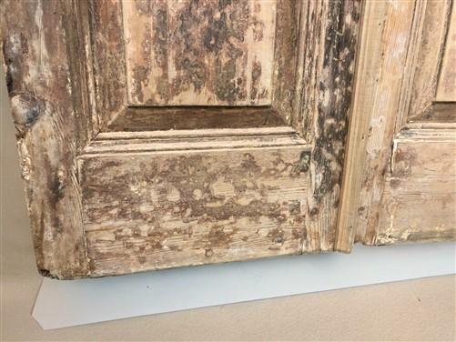 Antique French Double Doors (38.5x102) Raised Panel Doors, European Doors A554