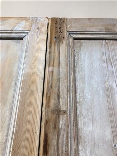 Antique French Double Doors (38.5x102) Raised Panel Doors, European Doors A554