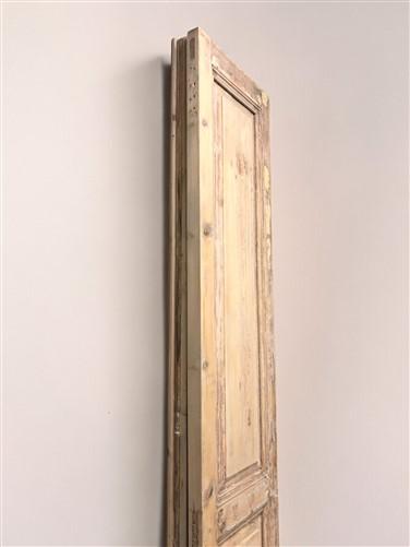 Antique French Double Doors (38.5x102) Raised Panel Doors, European Doors A554