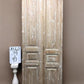 Antique French Double Doors (39x97 ) Raised Panel Doors, European Doors A560