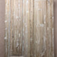 Antique French Double Doors (39x97 ) Raised Panel Doors, European Doors A560