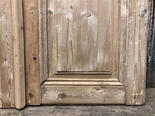 Antique French Double Doors (39x97 ) Raised Panel Doors, European Doors A560