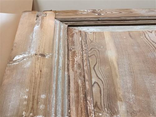 Antique French Double Doors (39x97 ) Raised Panel Doors, European Doors A560