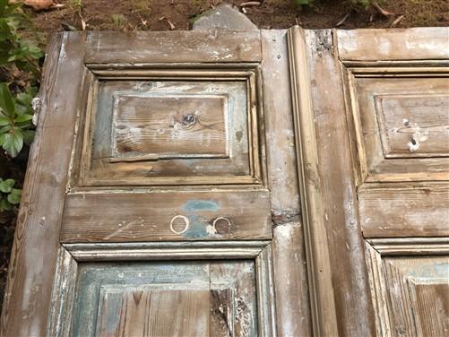 Door - Antique French Double Doors (39x98) Raised Panel Doors, European Doors A564 by The Old Grainery (antique doors, bar...