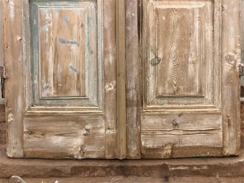 Door - Antique French Double Doors (39x98) Raised Panel Doors, European Doors A564 by The Old Grainery (antique doors, bar...