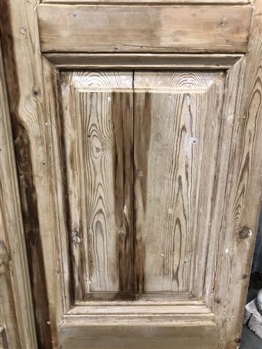 Antique French Double Doors (44.5x100.5) Raised Panel Doors, European Doors A569