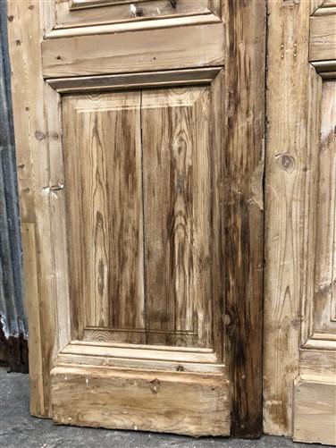 Antique French Double Doors (44.5x100.5) Raised Panel Doors, European Doors A569