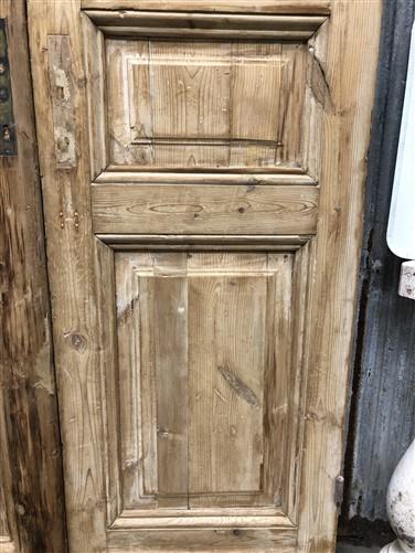 Antique French Double Doors (44.5x100.5) Raised Panel Doors, European Doors A569