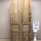 Antique French Double Doors (38.5x90.5) Raised Panel Doors, European Doors A572