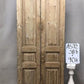 Antique French Double Doors (38.5x90.5) Raised Panel Doors, European Doors A572