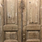 Antique French Double Doors (38.5x90.5) Raised Panel Doors, European Doors A572