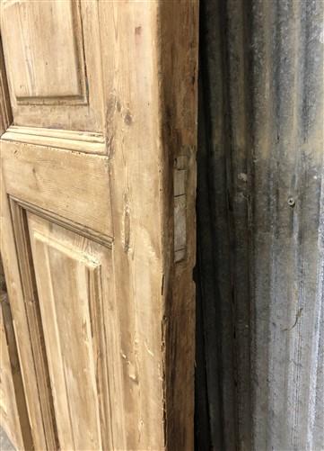 Antique French Double Doors (38.5x90.5) Raised Panel Doors, European Doors A572