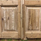 Antique French Double Doors (42.5x91.75) Raised Panel Doors, European Doors A573